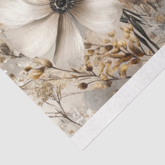 Decoupage A3 Botanicals Artwork Designs  Seidenpapier (Ausschnitt)