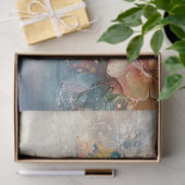 Decoupage Abstrakt Lions Face Artistic Element Seidenpapier (Geschenk)