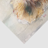 Decoupage Abstrakt Lions Face Artistic Element Seidenpapier (Ausschnitt)