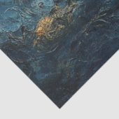 Decoupage Abstrakt Night Sky Crescent Moon Seidenpapier (Ausschnitt)