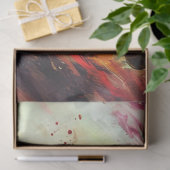 Decoupage Abstrakt Portrait Jockey Horder Seidenpapier (Geschenk)