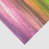 Decoupage Abstrakt Rainbow Lila Gelb grün Seidenpapier (Ausschnitt)