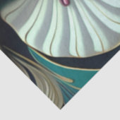 Decoupage Abstrakt Swirf Muster Lila Pink Hue Seidenpapier (Ausschnitt)