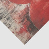 Decoupage Abstrakt Valentine Heart Couple Seidenpapier (Ausschnitt)