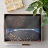 Decoupage Adorned Lord Aurelius Skeleton Seidenpapier (Geschenk)