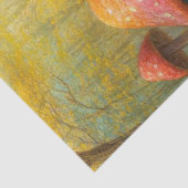 Decoupage Alice Adventures Enchanted Forest Rabbit Seidenpapier (Ausschnitt)