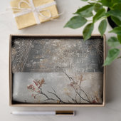 Decoupage alte Chinesische Mauer  Seidenpapier (Geschenk)