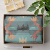 Decoupage Amerikanische Ureinwohner Textile Art Seidenpapier (Geschenk)