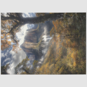 Decoupage Angel Falls Waterfall Venezuela Seidenpapier