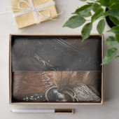 Decoupage Anthropomorphe Raccoon Robyn Hood Seidenpapier (Geschenk)