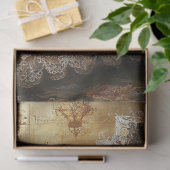 Decoupage Anthropomorphe Viktorianische Katzen Seidenpapier (Geschenk)