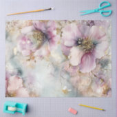 Decoupage Artistic Floral Design Delikate Blume Seidenpapier (Basteln)