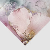 Decoupage Artistic Floral Design Delikate Blume Seidenpapier (Ausschnitt)