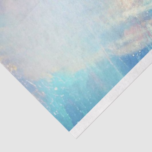 Decoupage Baby Manatees Blue Ocean Waters Seidenpapier (Ausschnitt)