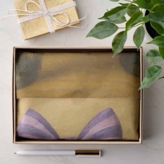 Decoupage Back School Highland Backpack Seidenpapier (Geschenk)