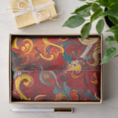 Decoupage Background Swirling Sunflower Abstract  Seidenpapier (Geschenk)