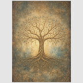 Decoupage Baum des Lebens & Gnade 1 Seidenpapier (Vorderseite)