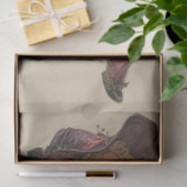 Decoupage Beautiful Hexenflying Broomstick Spitze Seidenpapier (Geschenk)