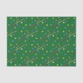 Decoupage Billiards Geburtstagsparty Pool Cue Seidenpapier (Vorderseite)