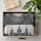 Decoupage - Black Castle Queen - Seidenpapier (Geschenk)