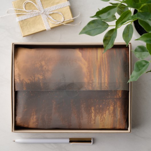 Decoupage Black Forest Deutschland Sunrise Seidenpapier (Geschenk)