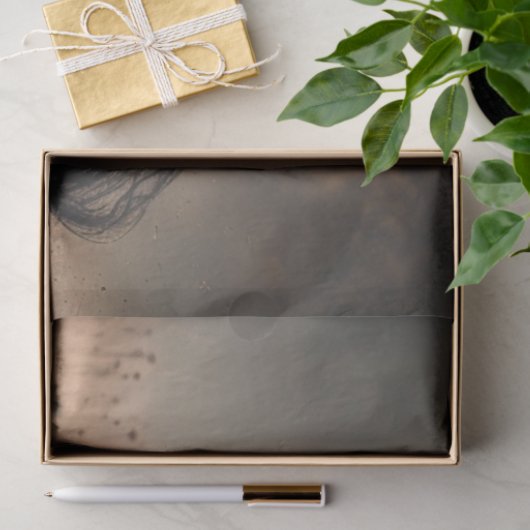 Decoupage Black Stallion Running Field Seidenpapier (Geschenk)