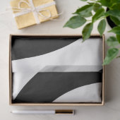 Decoupage Black White Spiral Design  Seidenpapier (Geschenk)