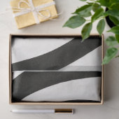 Decoupage Black & White Spiral Optical Illusion Seidenpapier (Geschenk)