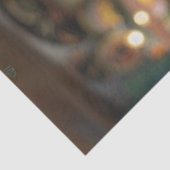 Decoupage Boho Dackel Barber Chair & Hat Seidenpapier (Ausschnitt)