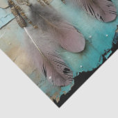 Decoupage BoHo Dreamcatcher Feathers Seidenpapier (Detail)