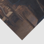 Decoupage Bunny Jazz Club Fur Feather Frunk  Seidenpapier (Ausschnitt)