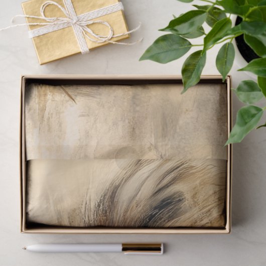 Decoupage Captivieren Nahes Up Löwen Gesicht Seidenpapier (Geschenk)