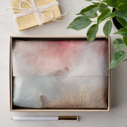 Decoupage Capybara Urban Jungle Chic Seidenpapier (Geschenk)