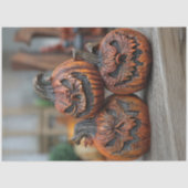 Decoupage Carved Pumpkins Wicked Harmony Seidenpapier (Vorderseite)