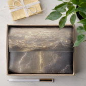 Decoupage Celestial Bitcoin Crypto World  Seidenpapier (Geschenk)