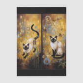 Decoupage Celestial Kitten Seidenpapier (Vorderseite)