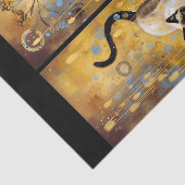 Decoupage Celestial Kitten Seidenpapier (Ausschnitt)