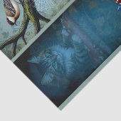 Decoupage Celestial Kitten Seidenpapier (Ausschnitt)