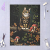 Decoupage Celestial Kitten Seidenpapier (Basteln)