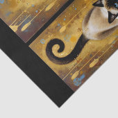 Decoupage Celestial Kitten Seidenpapier (Ausschnitt)