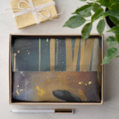 Decoupage Celestial Kitten Seidenpapier (Geschenk)