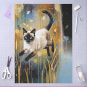 Decoupage Celestial Kitten Seidenpapier (Basteln)