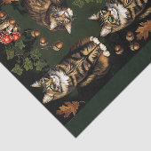 Decoupage Celestial Kitten Seidenpapier (Ausschnitt)