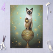 Decoupage Celestial Kitten Seidenpapier (Basteln)
