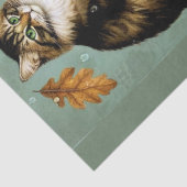 Decoupage Celestial Kitten Seidenpapier (Ausschnitt)