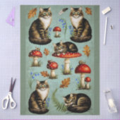 Decoupage Celestial Kitten Seidenpapier (Basteln)