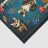 Decoupage Celestial Kitten Seidenpapier (Ausschnitt)