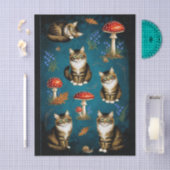 Decoupage Celestial Kitten Seidenpapier (Handwerk)