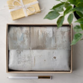 Decoupage Chickens Perched Distressed Peeling Wall Seidenpapier (Geschenk)