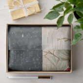 Decoupage Child Snowman Cardinals Runner Sleds Seidenpapier (Geschenk)